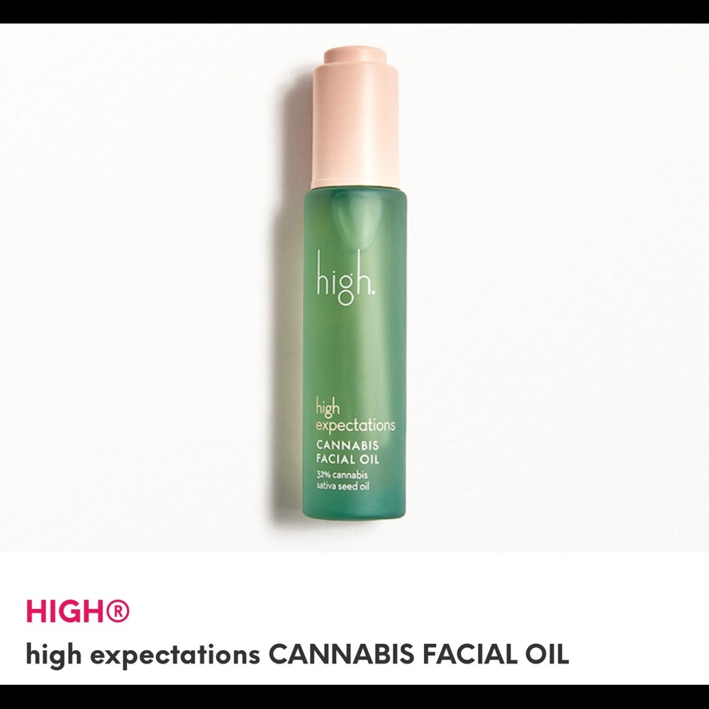 High cannabis facial oil
